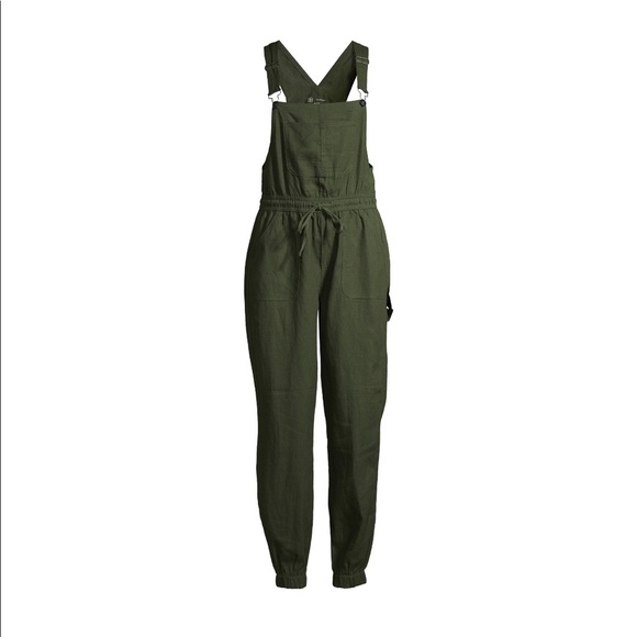No Boundaries Pants - No Boundaries Linen Overalls